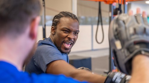 Glasgow Club members taking part in FT Fit Class