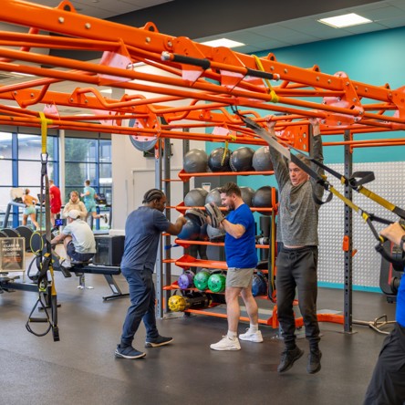 Glasgow Club members taking part in FT Fit class