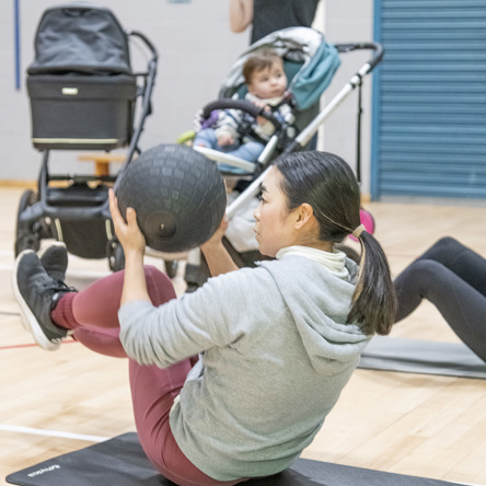 A Fit For 2 Circuits class taking place